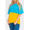  Tricou GBI Galben-albastru (OVERSIZE). Photo 1